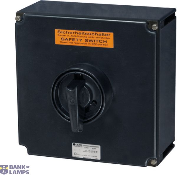 Safety switch for zone 22, Variant: 25A-6P, Material: GRP image 2