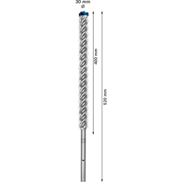EXPERT SDS max-8X Hammer Drill Bit 30 x 400 x 520 mm image 2