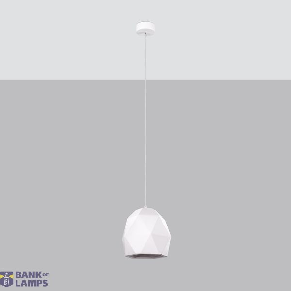CERAMIC HANGING LAMP MINT E27 1X15W IP20 image 6