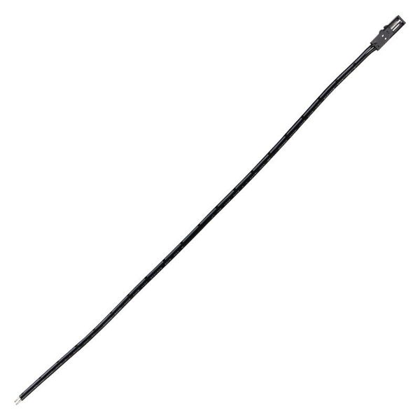 Connection connector Mini (socket), free end, cable 18AWG - 325mm, black image 1