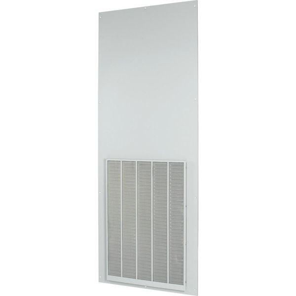 XTSZRV4-W800 Rearwall, ventilated, HxW=2000x800mm, IP42, grey image 2