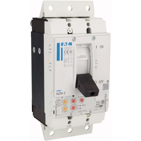 NZMH2-VX250-SVE NZM2 PXR20 circuit breaker, 250A, 3p, plug-in technology image 5