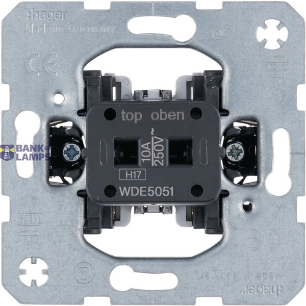 Push button element for hotel card switch setup image 1