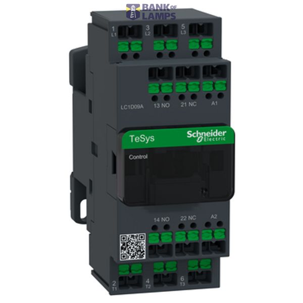 CTR Deca 09A 3P 220V AC Snap-in image 1