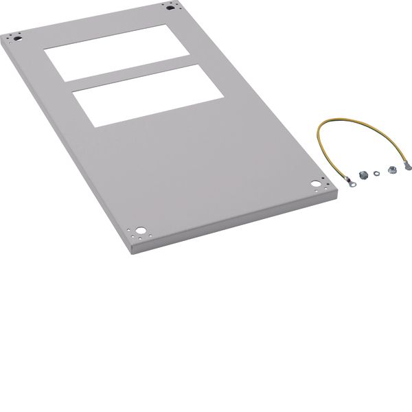 Perforated closing plate, Univers, IP54, CL1, 350x600 mm image 1