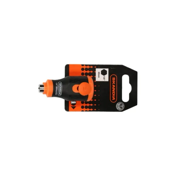 Skandia Bit holder Stubby 1/4" 60 mm image 1