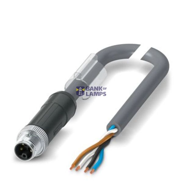 SAC-4P-M12MSL/0,55-PUR - Power cable image 1