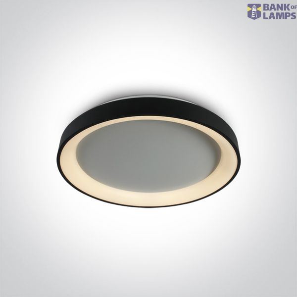 62130L/B/V BLACK PLAFO LED 30W CCTV IP20 230V DIMMABLE image 1