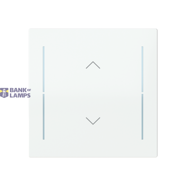 LFAW/A.1.70.1-44G Cover plate with legend with Symbol "arrows" studio white - Trevion® image 1