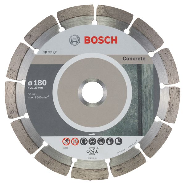 Standard for Concrete diamond cutting disc 180 x 22,23 x 2 x 10 mm image 3