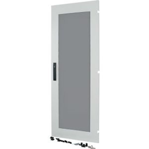 XTSZDSKW-H1625W592 Section wide door, glass window, HxW=1625x592mm, IP55, grey image 2