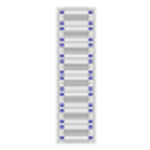 Installation insert 1-24L complete, 8 rows, plastic image 2