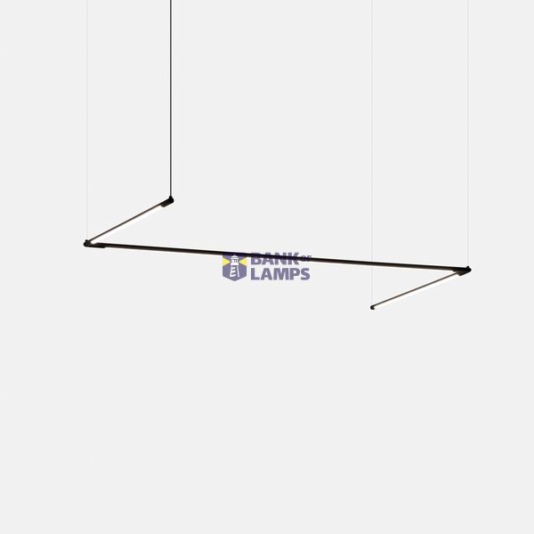 Pendant Tubs Modular LED 45.3W 1687lm 3000K Black image 1