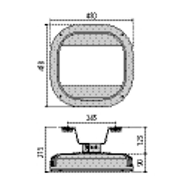 THEOS LUM GLASS 70 SR/125 730 DALI ANTR image 6