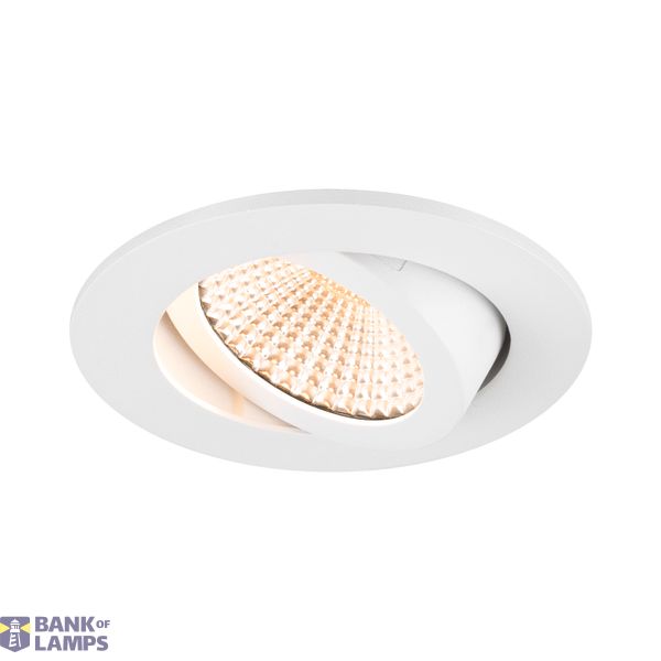 NEW TRIA® 68, recessed ceiling light, 2700K, 60°, IP 20, round, white image 1