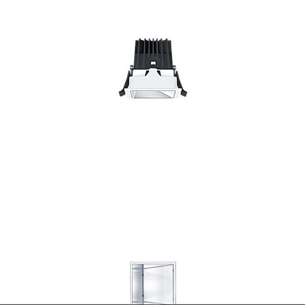PANOS INF Q68WW 11W 940 LDO AL TL - LED ceiling-recessed luminaire image 1