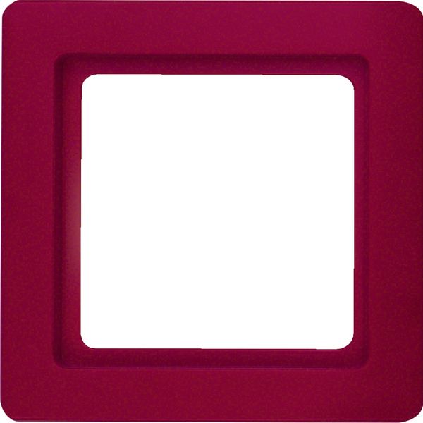 Frame 1gang, Q.1, red velvety image 1