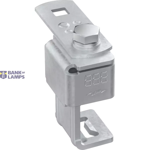 Connection clamp with HDG steel blade image 1