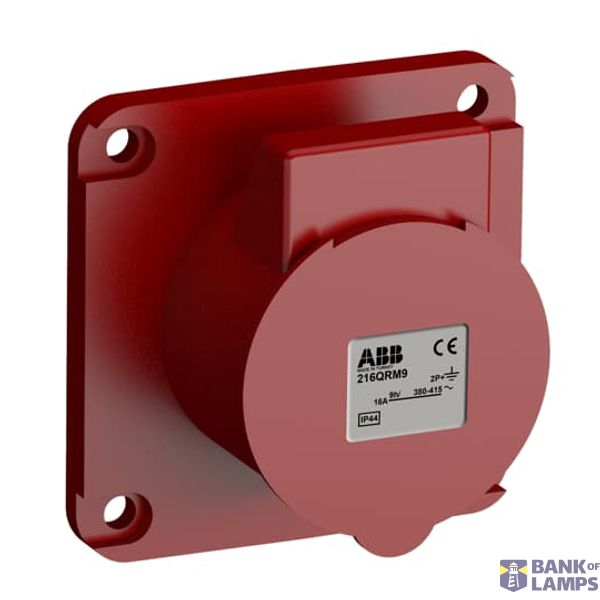 216QRM9 Panel mounted socket image 1
