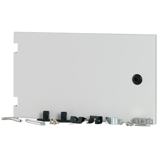 XTSZDSQC-H250W425 Section wide door, closed, HxW=250x425mm, IP55, grey image 2