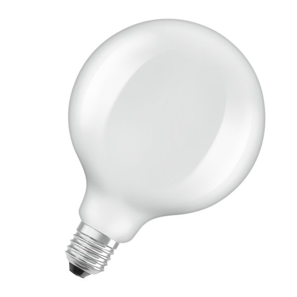 LED filament bulb G125 5.9W 827 230V E27 frosted image 1