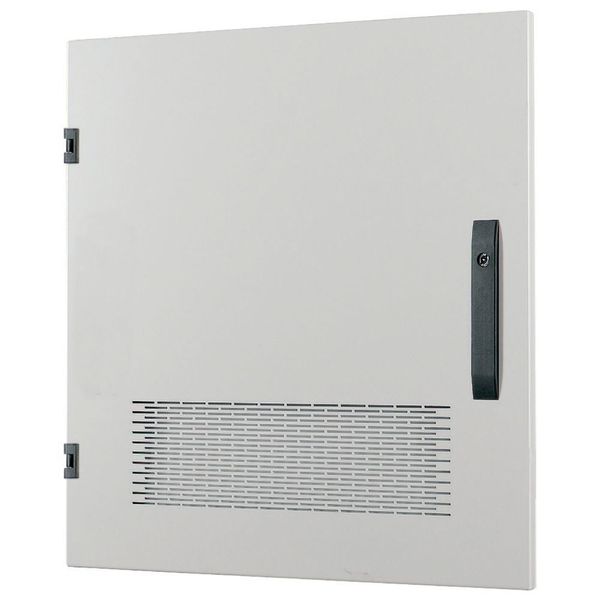 XSDMRV0604 Door to switchgear area, ventilated, right, IP30, HxW=600x425mm, grey image 6