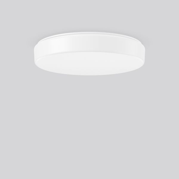 FLAT POLYMERO KREIS, 24 W, 2500 lm, 830, white, on/off Ceiling and wal image 1