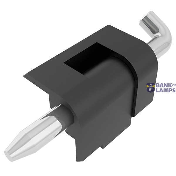 Hinge external corner 180° opening angle for plate 1,5-2mm, black image 2
