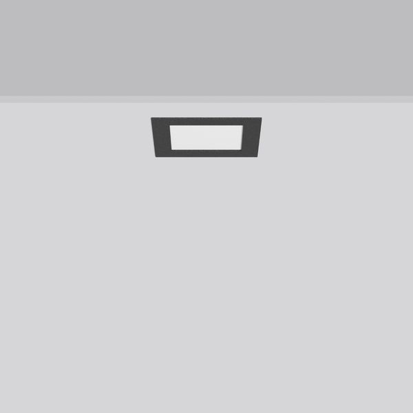 TOLEDO FLAT+ square, 5,5...11 W, 570...1150 lm, 830, 840, anthracite,  image 2