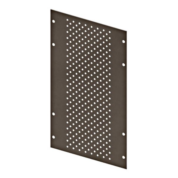 Perforated Mounting Plate width 200mm, 6 Modul Heights image 1