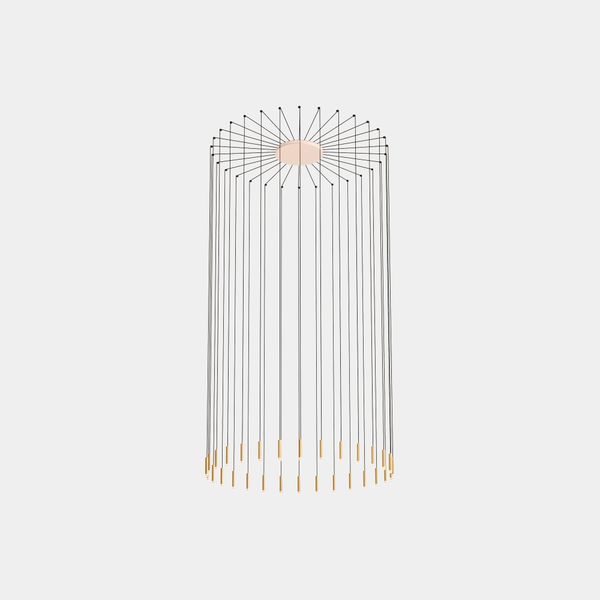 Pendant Candle XS 30 Bodies LED 98.8W 2700K White 4608lm image 1