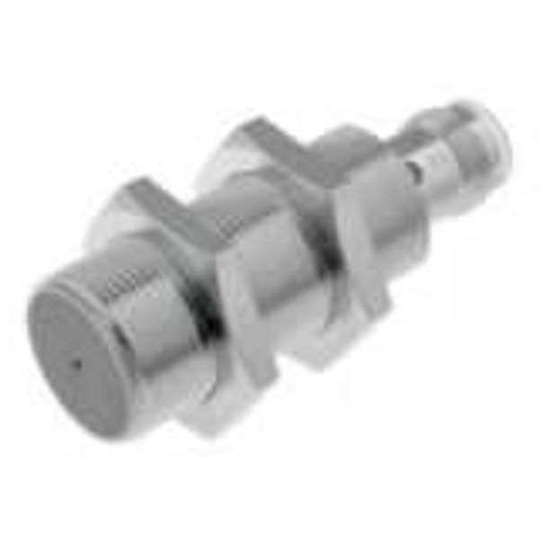 Proximity sensor, inductive, brass-nickel, short body, M18, shielded, E2A 7057R image 2