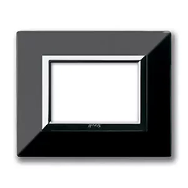 ZAMA44 FR.PLATE ABSOLUTE BLACK   3M image 1