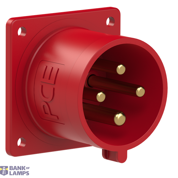 Wtyczka tablicowa prosta 32A 4P 400V IP44 image 1