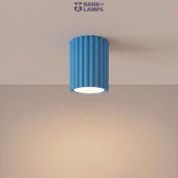 Ceiling lamp KARBON 10 azure image 8