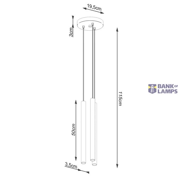 PASTELO 3P WOOD HANGING LAMP G9 3X8W IP20 image 4