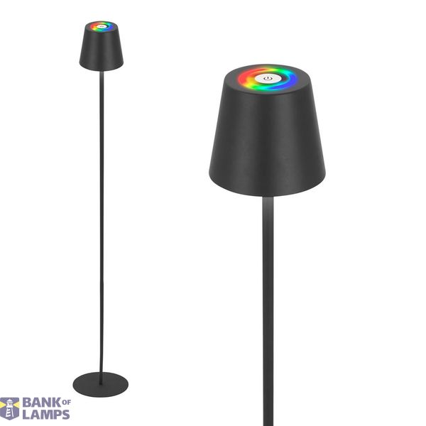 RGB/W Accu floor lamp, IP44,  anthracite image 1