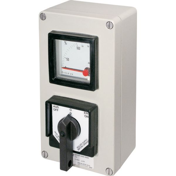 T0-1-8214/I1 Changeoverswitches, T0, 20 A, surface mounting, 1 contact unit(s), Contacts: 2, 45 °, momentary, With 0 (Off) position, with spring-return from both d image 428