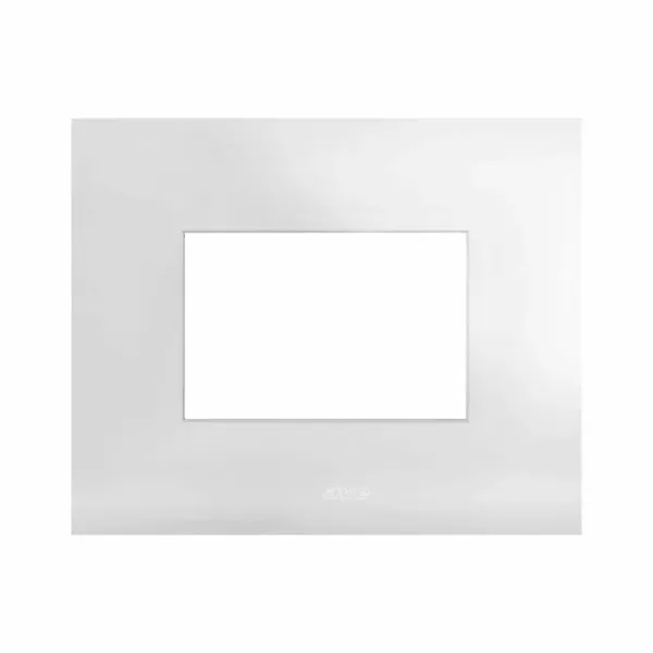 SMART44 WHITE METAL F.PLATE  3M image 1