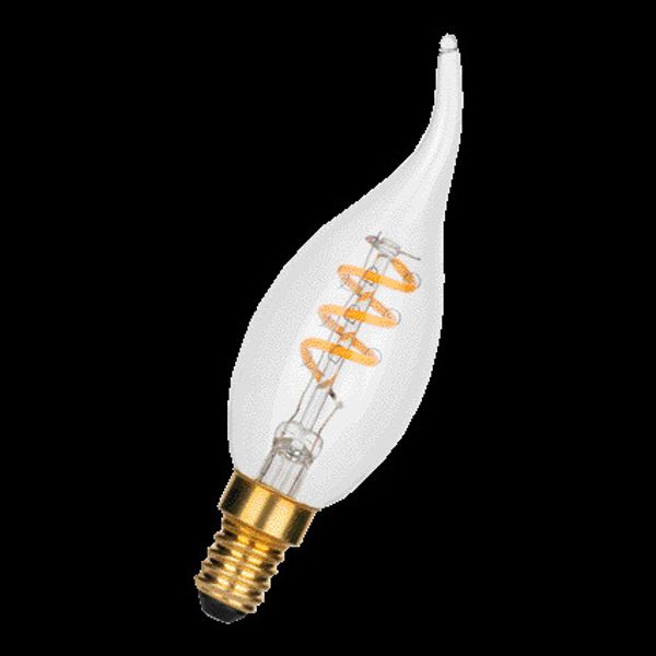 Spiraled Basic C35 Cosy E14 3W 2200K Clear DIM 240V image 2