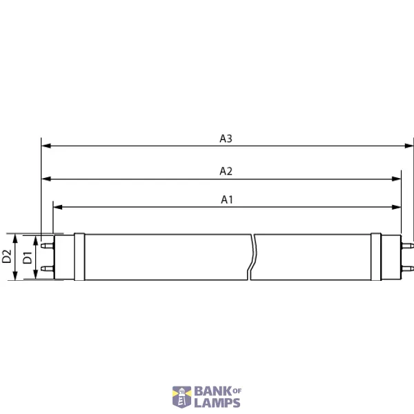 CorePro, LEDtube, T8, EM/Mains, 1200 mm, 17.5 W, 36W TL-D, 3000 K, 4000 K, 6500 K, 2250 lm, 2400 lm, 2400 lm, CRI 80, 50000 hour(s) image 2