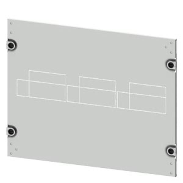 Masking frame 3VA12 (250 A), 3 or 4-pole, fixed-mounted, plug-in design, drive: direct, front-mounted rotary image 1