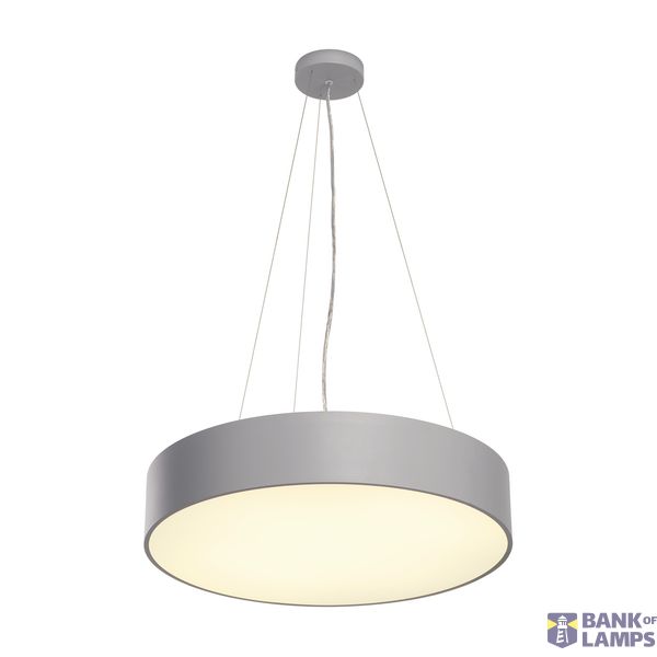 MEDO PRO 60 ceiling light, round, silver-grey, 2xT5 24W, 2xTC-L 24W, ESL image 4
