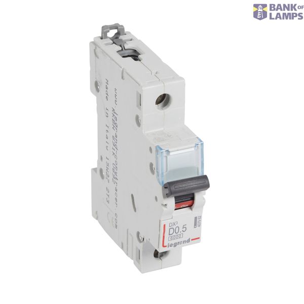 MCB - DX³ 6000 - 10 kA - 1P - 230/400 V~ - 0.5 A - D curve image 2