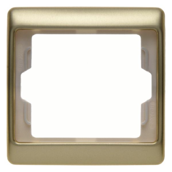 Frame 1gang Arsys gold, metal image 1