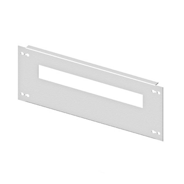 Slotted front Plate 495mm G4 sheet steel, 20MW for AC image 1