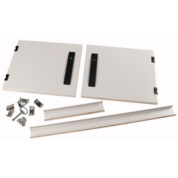 XSDMC0308 Door to switchgear area, closed, IP55, HxW=300x800mm, grey image 1