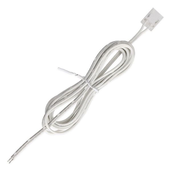 Connection connector for single-color LED strips, width 10 mm, 2 pins, length 2 meters image 1