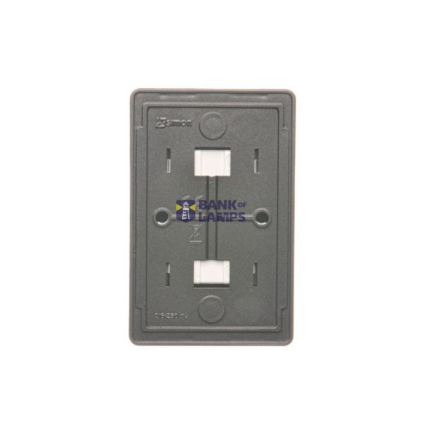 Intermediate switch, (module), 10AX, quick connection, anthracite, metalic image 1