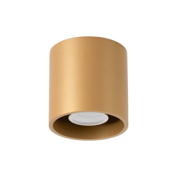CEILING LAMP ORBIS 1 GOLD GU10 1X10W IP20 image 1